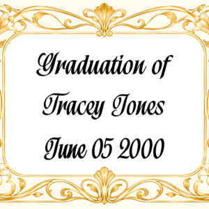 GRADUATION SAMPLE